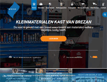 Tablet Screenshot of brezan.nl